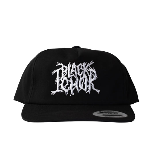 Embroidered Black Ichor 5-Panel Snapback Hat
