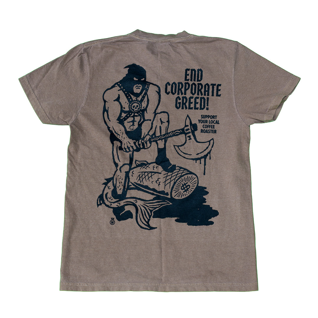 Black Ichor "Siren's Executioner/ Support Your Local Roaster" T-Shirt