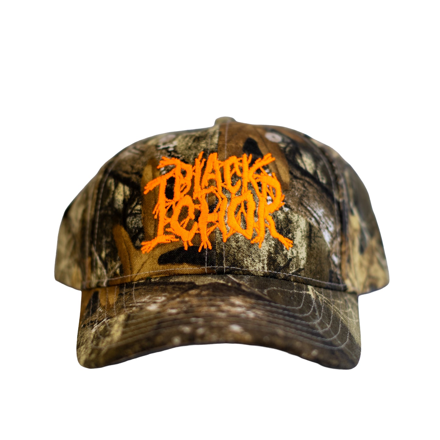 Embroidered Black Ichor Camo Hat